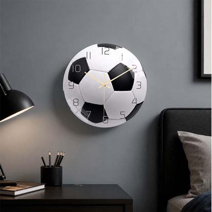 Obrázok Nástenné hodiny - futbalová lopta