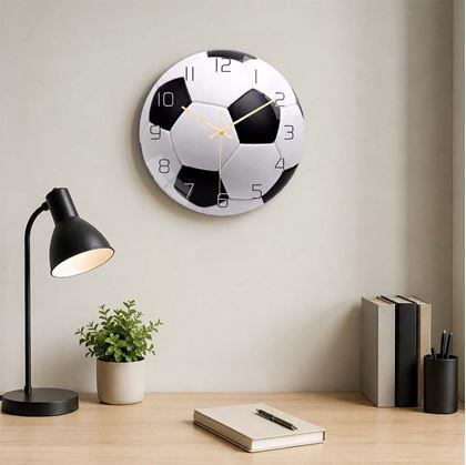 Obrázok z Nástenné hodiny - futbalová lopta