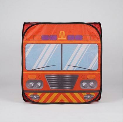 Obrázok z Detský hrací stan hasičské auto