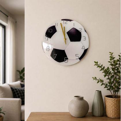 Obrázok z Nástenné hodiny - futbalová lopta