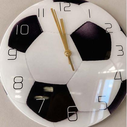 Obrázok z Nástenné hodiny - futbalová lopta