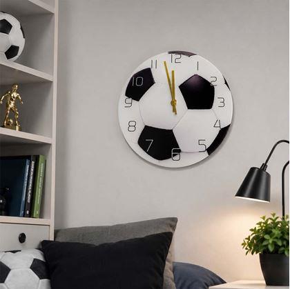 Obrázok z Nástenné hodiny - futbalová lopta