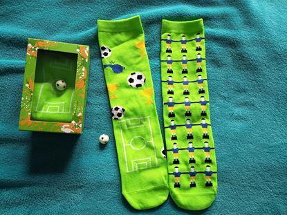Obrázok Futbalové ponožky s motívom ihriska