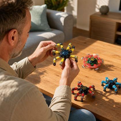Obrázok z Fidget spinner robot/pavúk 2v1