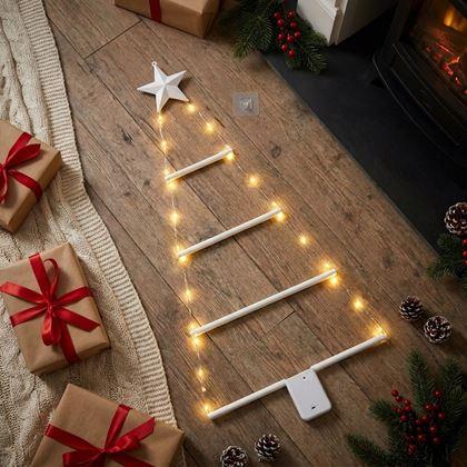 Obrázok z Vianočná LED svietiaca dekorácia - stromček