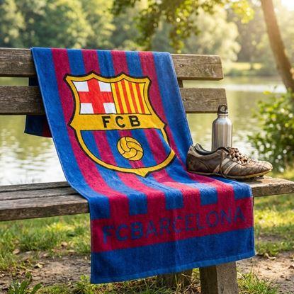 Obrázok Futbalová osuška - FC Barcelona