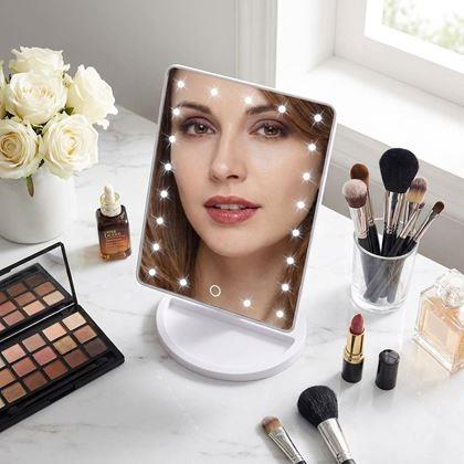 Obrázok z Kozmetické zväčšovacie zrkadlo 22 LED diód