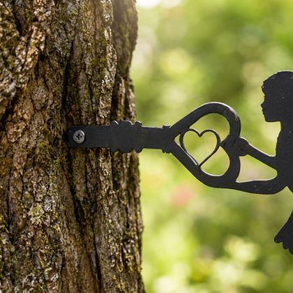 Obrázok z Kovová záhradná dekorácia - Víla